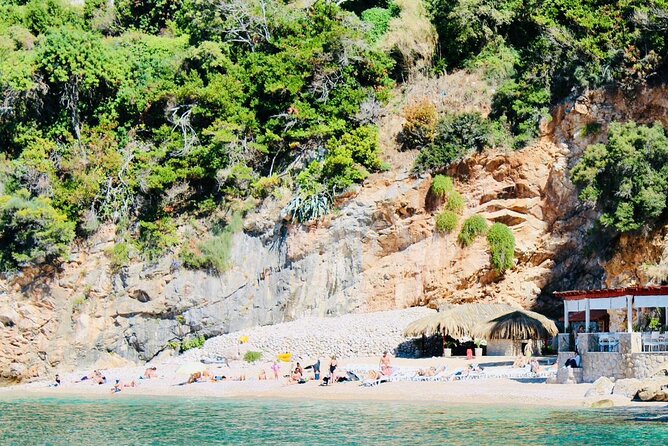 50-minute Panoramic Cruise of Dubrovnik with English Audio Guide - Betina Cave: the cave beach view from the water