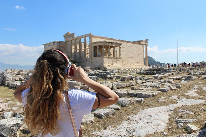 Acropolis E-Ticket with Audio Guide & Athens City Audio Tour - Propylaea stop: Dionysus, theatre, and the healing stories at Asclepieion