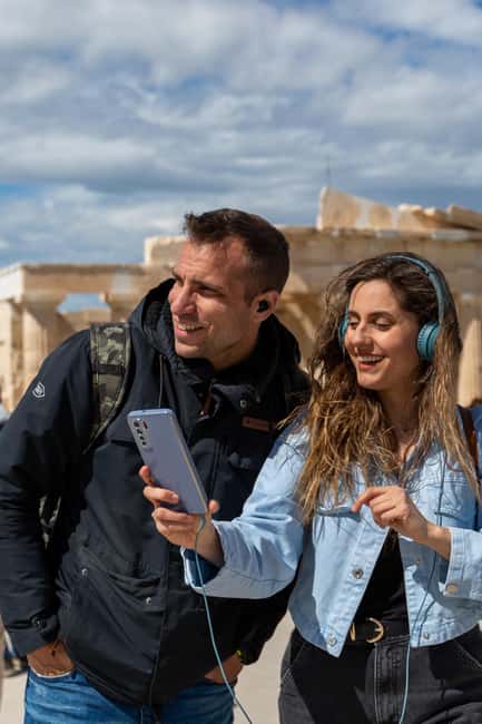 Acropolis Self-Guided Smartphone Tour w/Audio & 3D(No entry) - Offline Audio, GPS Map, and the 3D/360° Trick