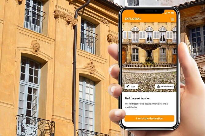 Aix-en-Provence Scavenger Hunt and Sights Self-Guided Tour - Stop 1: Place d’Albertas and learning by hunting details