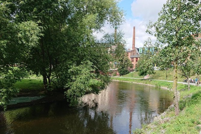 Akerselva River Meander: A Self-Guided Audio Tour - The river upstream: street art, bridges, and a waterfall moment