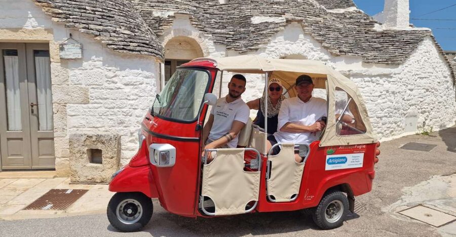 Alberobello: Private Tuk Tuk Tour with Audio Guide - Rione Aia Piccola and Rione Monti: Where the Town Feels Like a Film Set