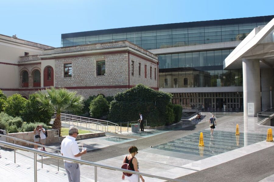 Athens: Acropolis & Acropolis Museum Ticket with Audio Guide - Getting there the easy way: from Acropolis metro to the Theatre of Dionysus
