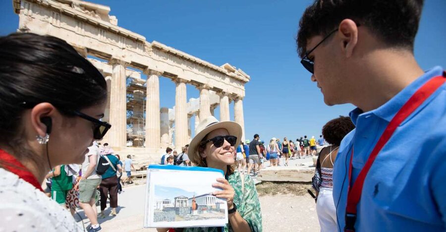 Athens: Acropolis Guided Walking Tour & Plaka Audio Tour - Meeting at KeyTours Greece: Getting Started Smoothly