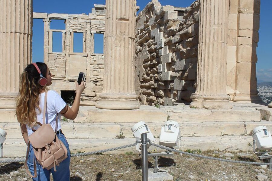 Athens: Acropolis Ticket with Multilingual Audio Guide - Erechtheion and the Belvedere viewpoint: when the details turn into awe