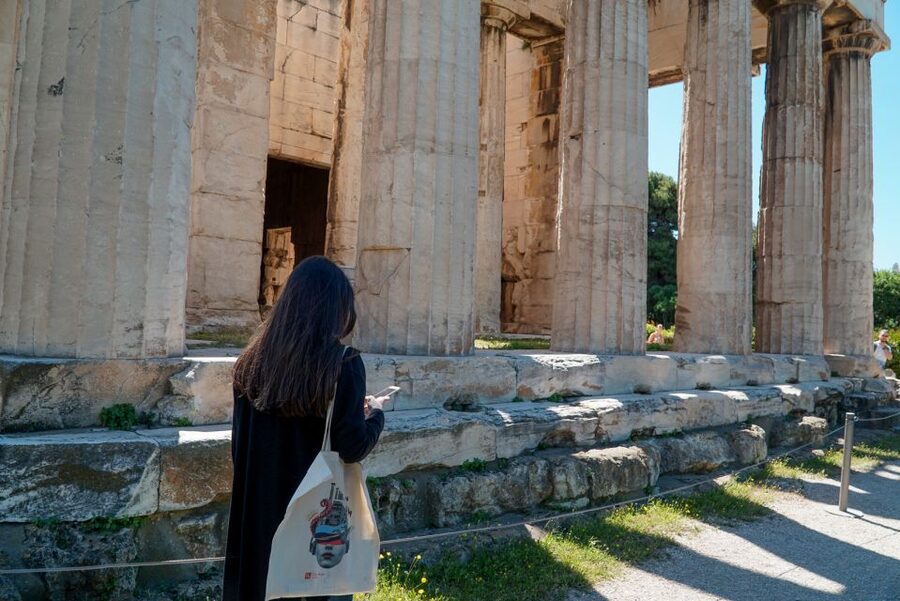 Athens: Ancient Agora E-Ticket and Audio Tour - Ending near the Theatre of Dionysus: drama as civic life