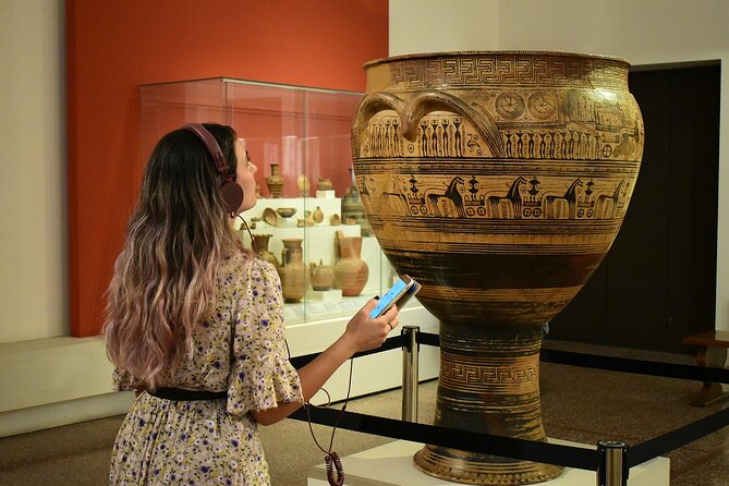 Athens National Archaeological Museum E-Ticket with Audio Guide - Logistics that matter: meeting point, transportation, and crowd control
