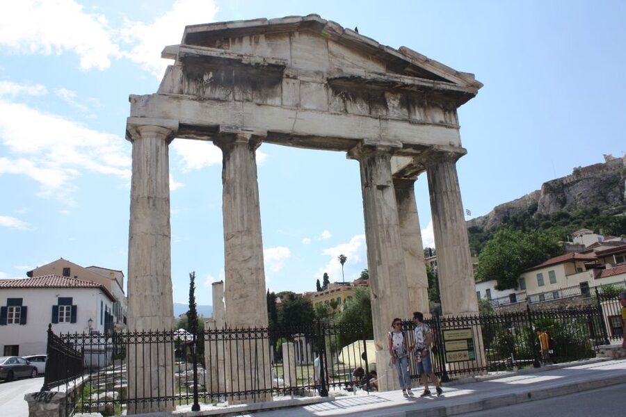 Athens: Plaka to Acropolis Smartphone Audio Tour - Where the route begins: Horologion of Andronikos Kyrrhestes