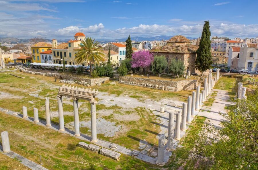 Athens: Roman Agora E-Ticket and Audio Guide - Entering the Roman Agora: your route is the story