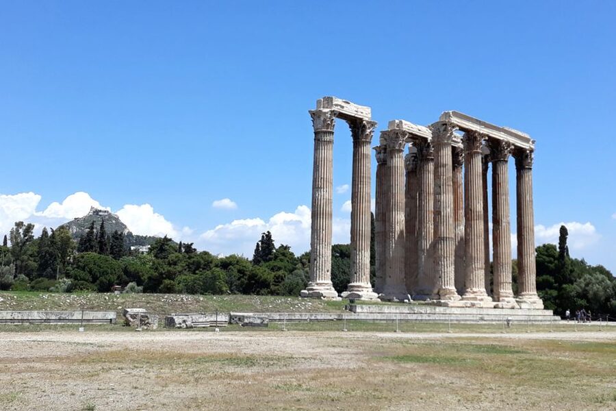 Athens: Temple of Olympian Zeus Ticket and Audio Tour - Ending at the Balaneion: public baths and everyday life