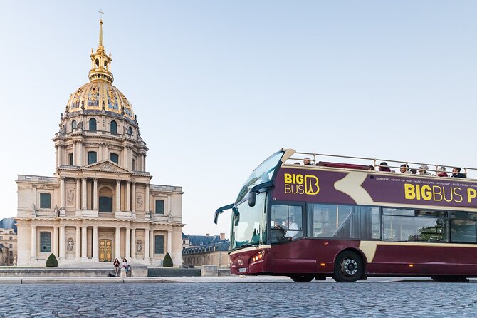 Audio tour + Hop-On-Hop-Off Bus Tour - Your bus day plan: 10 stops that cover the Paris highlights
