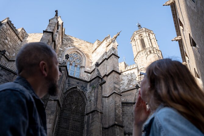 Barcelona Gothic Quarter Self-Guided Tour: Hidden Skull Route - Placa Sant Felip Neri and Basilica de Santa Maria del Pi