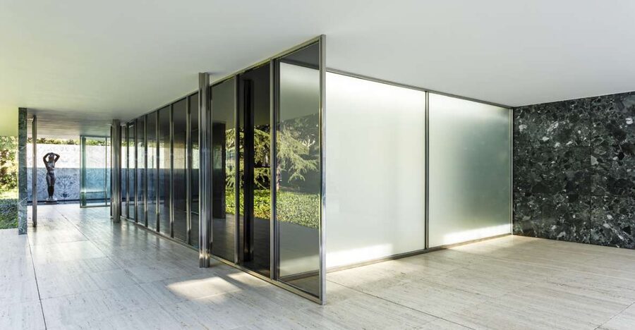 Barcelona: Mies van der Rohe Pavilion Ticket and Audio Guide - The pavilion layout: the story is in the geometry