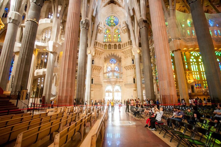 Barcelona: Sagrada Familia Entry Ticket with Audio Guide - Inside the basilica: the architecture that rewards slowing down