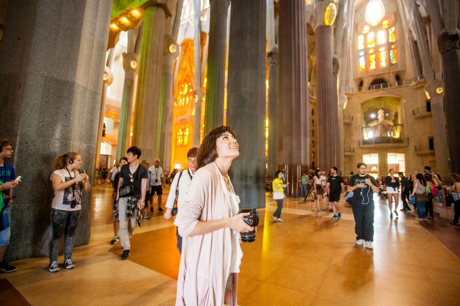 Barcelona: Sagrada Familia Entry Ticket with Audio Guide - Facades and tower options: Passion vs Nativity and the height factor