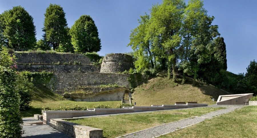 Bergamo Audioguide - TravelMate app for your smartphone - Fortifications and unusual history: Castle of San Viglio, Rocca, and Lazzaretto