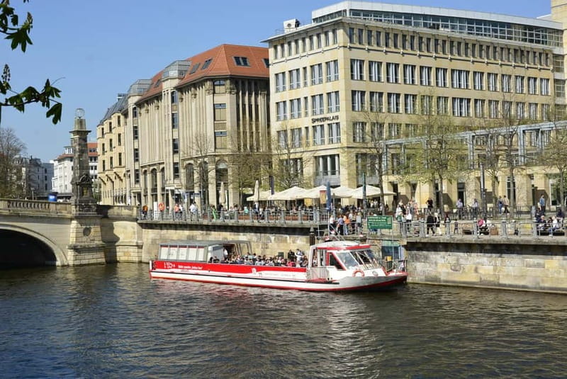 Berlin: Panoramic Boat Tour with Bilingual Audio Guide - Price and What You Get for $22