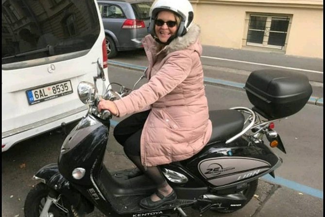 Big scooter tour of Prague, for two (audio guide) - Letná Park and Hanavský Pavilion: the best “look at Prague” payoff