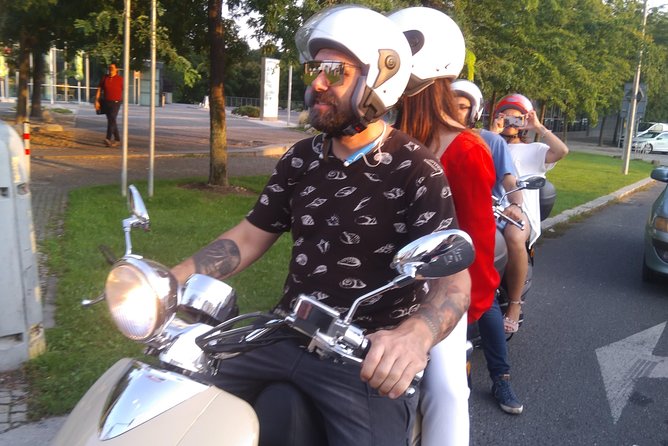 Big scooter tour of Prague, for two (audio guide) - Villa Bilek and the Vltava river ride to finish