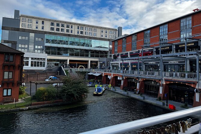 Birmingham Private Self-Guided Walking Tour - Canals and Brindley Place: Gas Street Basin to the Canal Builder