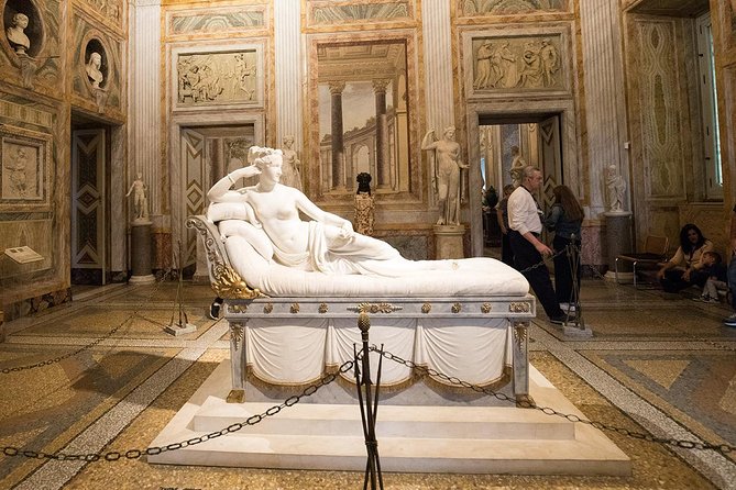 Borghese Gallery, Home to Canova's Art – Entry with Audioguide - Check-in at the piazza: redeeming your voucher without stress