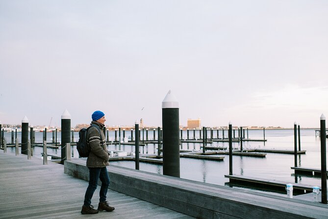 Boston Harborwalk & Tea Party Self-Guided Walking Audio Tour - Rowes Wharf and the Marina at Rowes Wharf: Smugglers and a Copper Dome