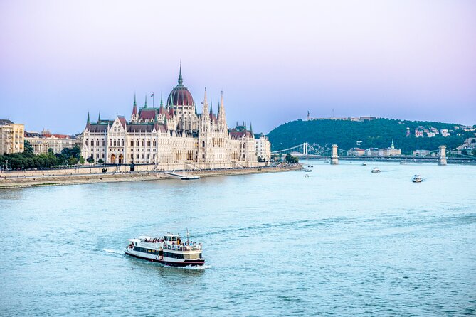 Budapest River Cruise with 1 Free Tokaj Frizzante and Audio Guide - Getting on the Boat at Március 15. tér