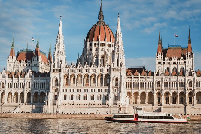 Budapest River Cruise with 1 Free Tokaj Frizzante and Audio Guide - One hour, multiple landmarks: what you see on the Danube