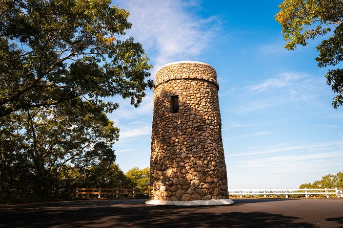 Cape Cod & Provincetown Self-Guided Driving & Walking Audio Tour - Scargo Tower and Scargo Lake: fish-shaped legend with a quick scenic detour