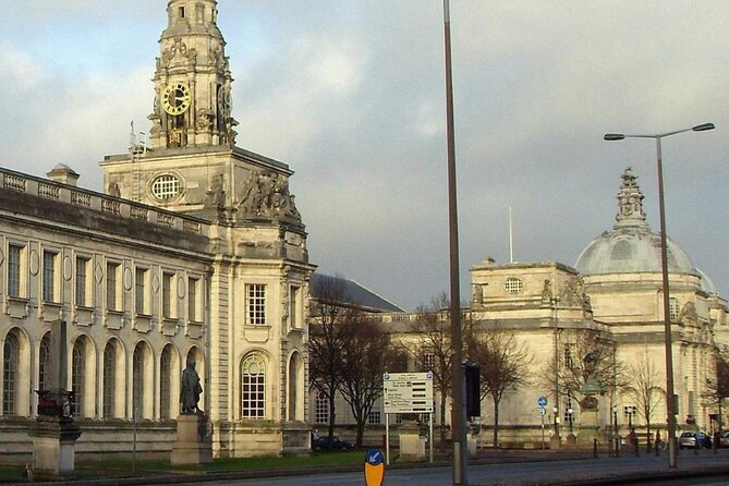 Cardiff's Civic Centre: A Self-Guided Audio Tour - Welsh architecture landmarks: University of Wales Registry, Glamorgan Building, and the Welsh School of Architecture