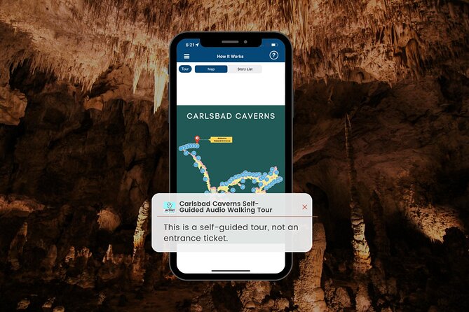 Carlsbad Caverns Self-Guided Walking Tour (Not a ticket) - Natural Entrance walking route: what you’ll do underground