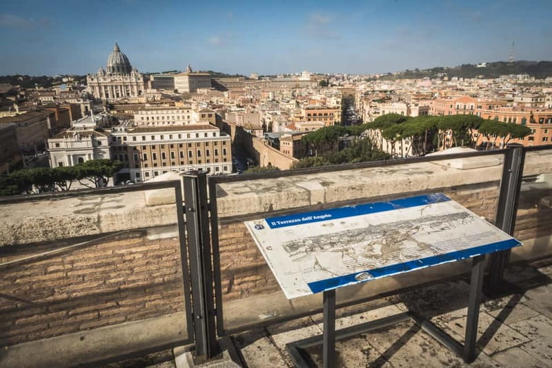 Castel Sant'Angelo Skip-the-Line Entry & Optional Audioguide - Roof-terrace views: Vatican City, the Tiber, and Bridge of Angels