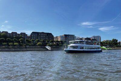 Cologne skyline tour with audio guide 90 minutes - Rheinauhafen and the Crane Houses: Old Meets New on the Water