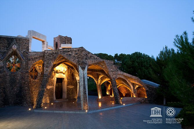 Colonia Guell & Gaudi's Crypt Admission Ticket with Audioguide - Your self-guided audioguide game plan (pick up, map, then wander)