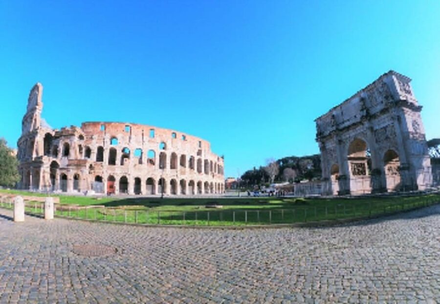 Colosseum with Arena, Forum, & Palatine Hill with Audioguide - Roman Forum wandering with a phone audioguide