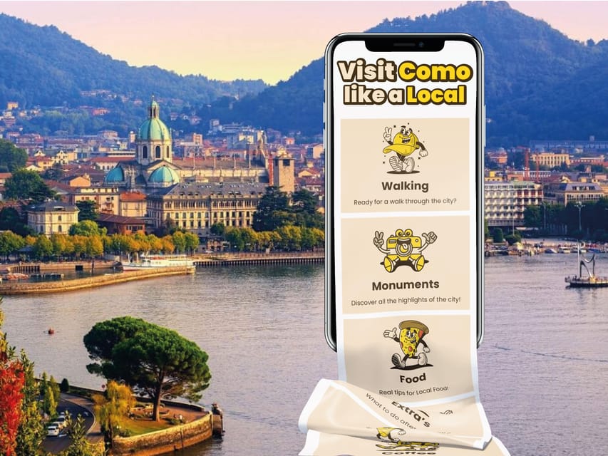 Como: Digital Audioguide made with a Local for your Tour - An Optional Add-On: Brunate for a Change of View