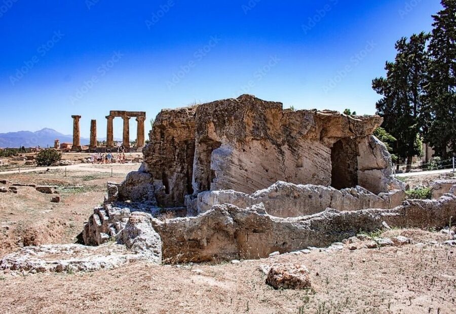 Corinth: 3D Representations & Audiovisual Self-Guided tour - Acrocorinth viewpoints: letting the site become a whole