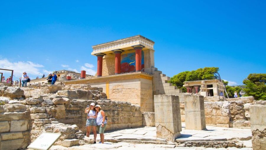 Crete: Knossos E-Ticket with Audio Guide & Optional Museum - Knossos Palace with an e-ticket and audio you can actually use