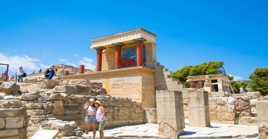 Crete: Knossos E-Ticket with Audio Guide & Optional Museum - The one-day timing options: choosing between 13:00 and 17:00 museum entry