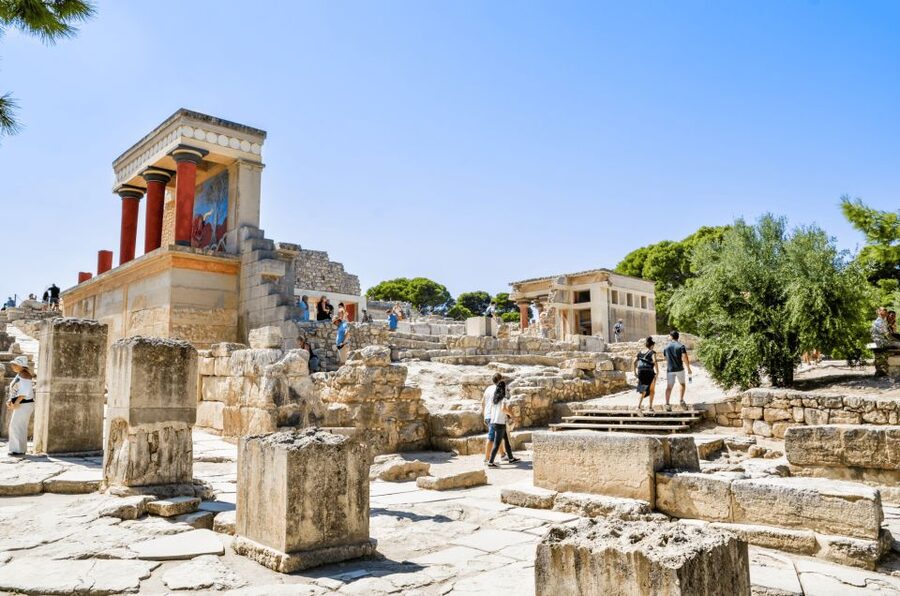 Crete: Knossos Palace Entry Ticket with Optional Audio Guide - Walking the Grand Palace: What You’ll See on Foot