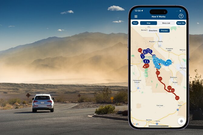 Death Valley National Park Self-Guided Audio Driving Tour - What You Get: 80+ Miles, 55+ Stories, and Real-Time Pacing
