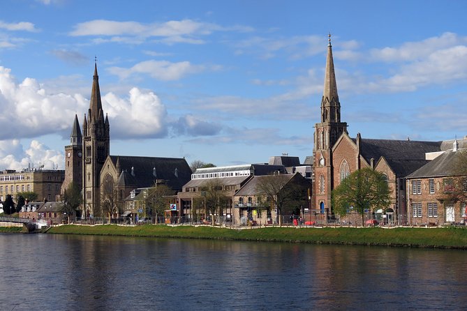 Discovering Inverness: A Self-Guided Audio Tour of the Capital of the Highlands - Central Inverness storefronts to Greig Street Bridge