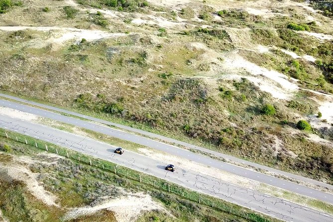 Drive it yourself electric Dune and Beach GPS audio tour - Start at Meer en Duin 44 in Lisse: smooth handoff, then you’re rolling