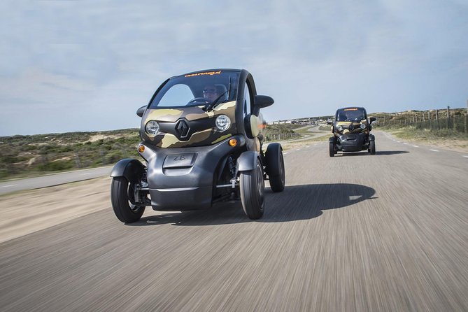 Drive it yourself electric Dune and Beach GPS audio tour - The 39 km fixed route: dunes, beach stops, and the flower bulb region