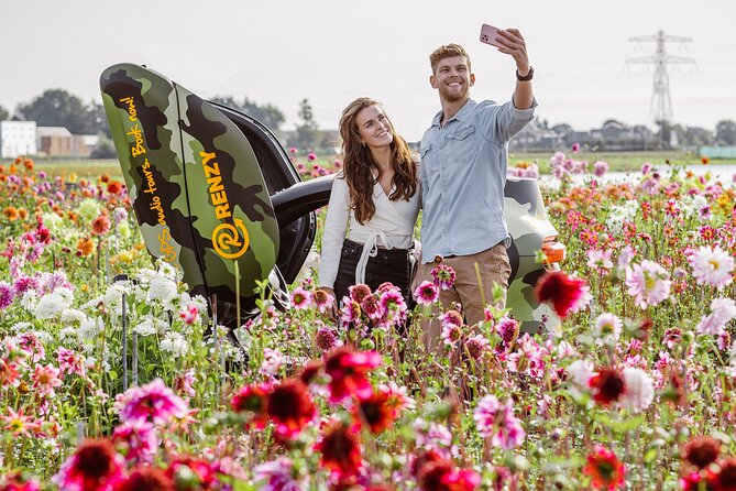 Drive it yourself electric Dune & Summer Flower GPS audio tour - A 3-Hour Private Twizy Drive That Feels Like Your Own Road Trip