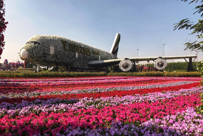 Dubai Miracle Garden Self-Guided Tour with Ticket with Transfer - Mobile Ticket + “Driver Waits Outside”: How You Use the Time