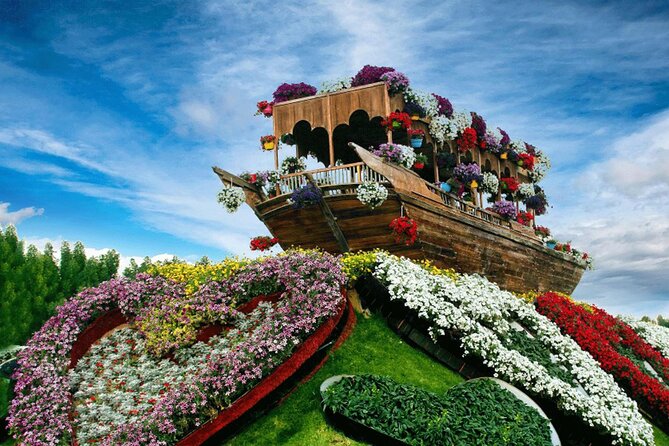 Dubai Miracle Garden Self-Guided Tour with Ticket with Transfer - Food and Comfort: Plan Around What’s Not Included