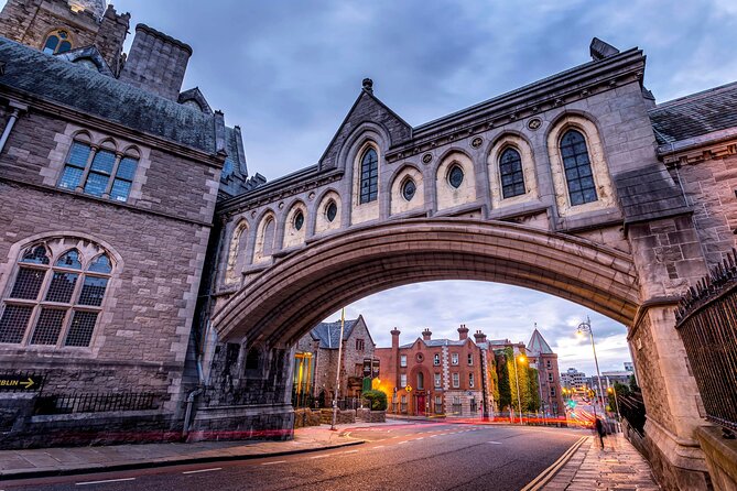 Dublin Walking Tour with Audioguide on Your Smartphone - College Green landmarks: Parliament views, The Bank, and Molly Malone’s lucky wheel