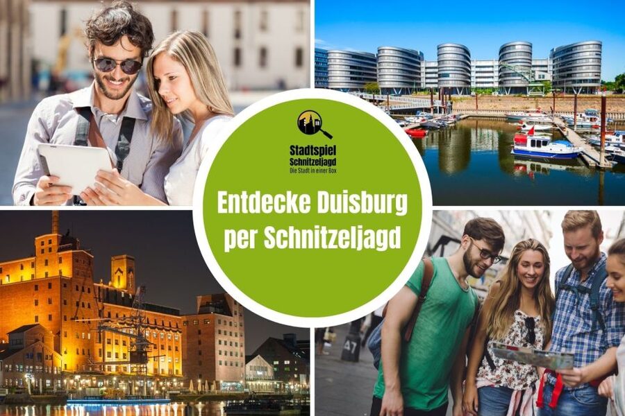 Duisburg: Scavenger Hunt Self-Guided Tour - Kantpark: using early art clues to get oriented fast