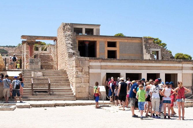 E-Ticket & Audio Tour for Knossos Palace: Unlock Minoan Majesty - North lustral area: purification rituals and great sightlines